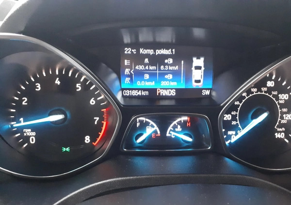 Ford Escape cena 77900 przebieg: 31654, rok produkcji 2019 z Słupsk małe 781